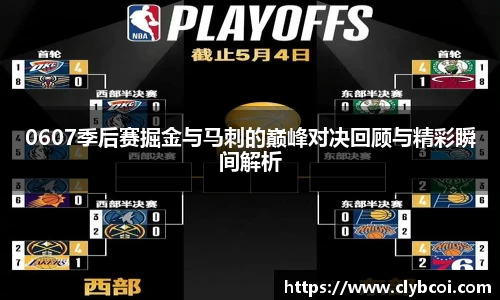 0607季后赛掘金与马刺的巅峰对决回顾与精彩瞬间解析